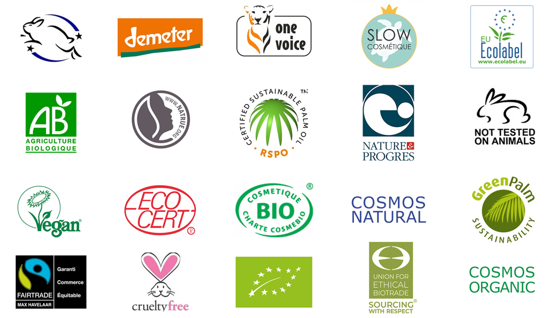 TOUT SAVOIR SUR LES LABELS BIO ET NATURELS EN COSMETIQUE