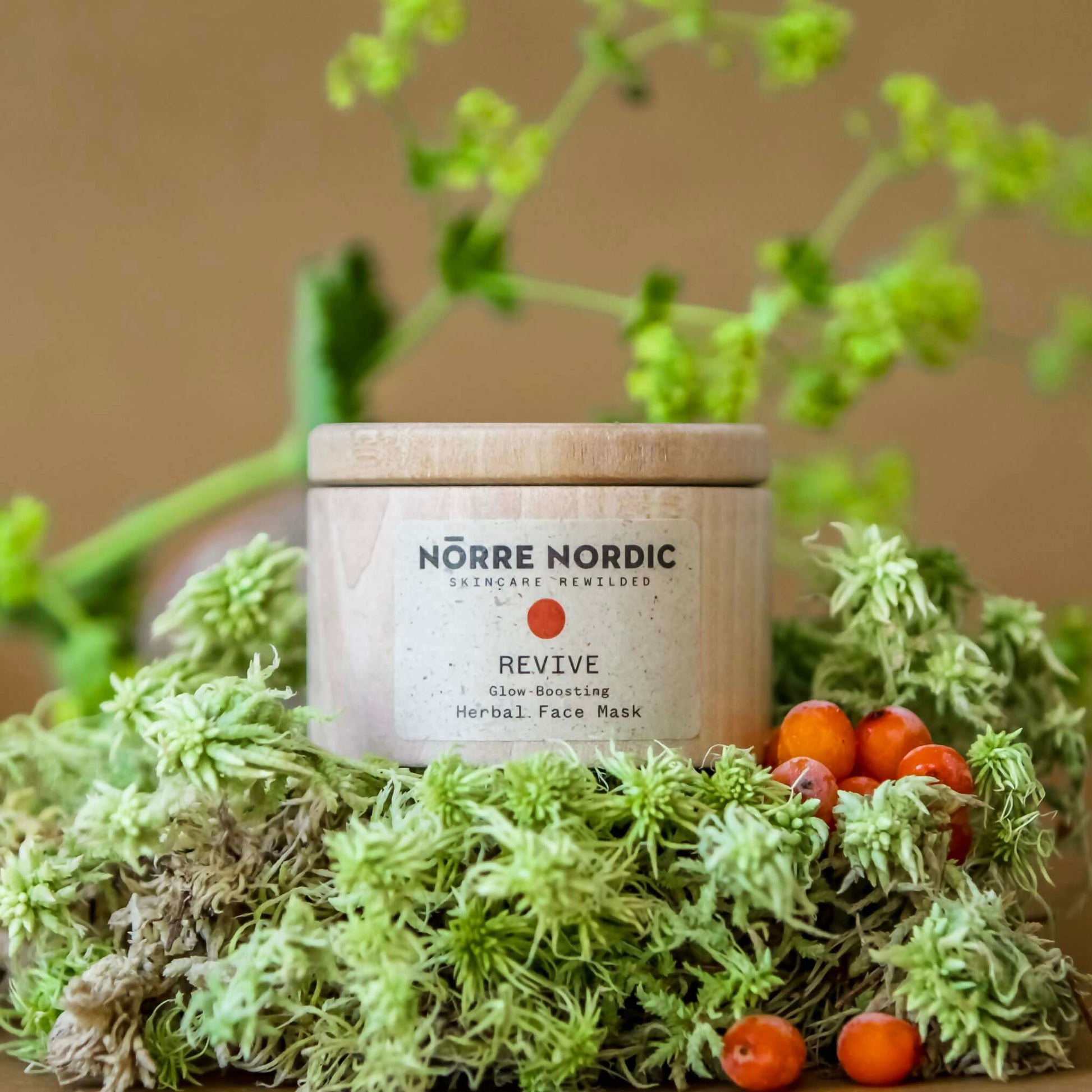 revive glow-boosting herbal face mask