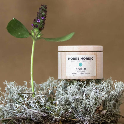 recalm probiotic herbal face mask